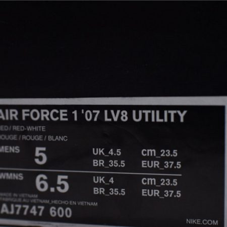 Air Force 1 Low Utility RED AJ7747-600 - Image 11