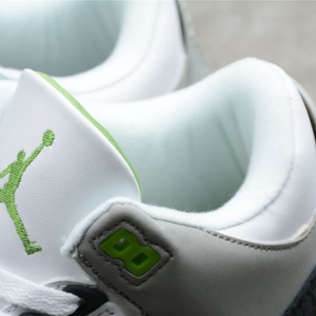 AIR JORDAN 3 RETRO ??CHLOROPHYLL???? 136064 006 - Image 10