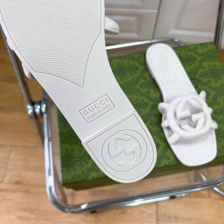 Gucci Rubber Slippers - Image 4