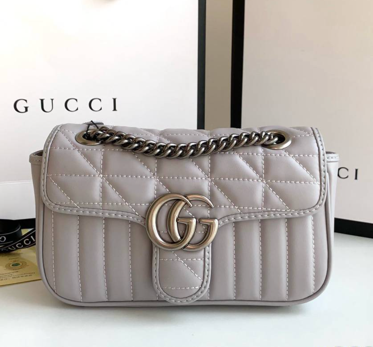 Gucci GG Marmont -Vertical stripes - Image 9