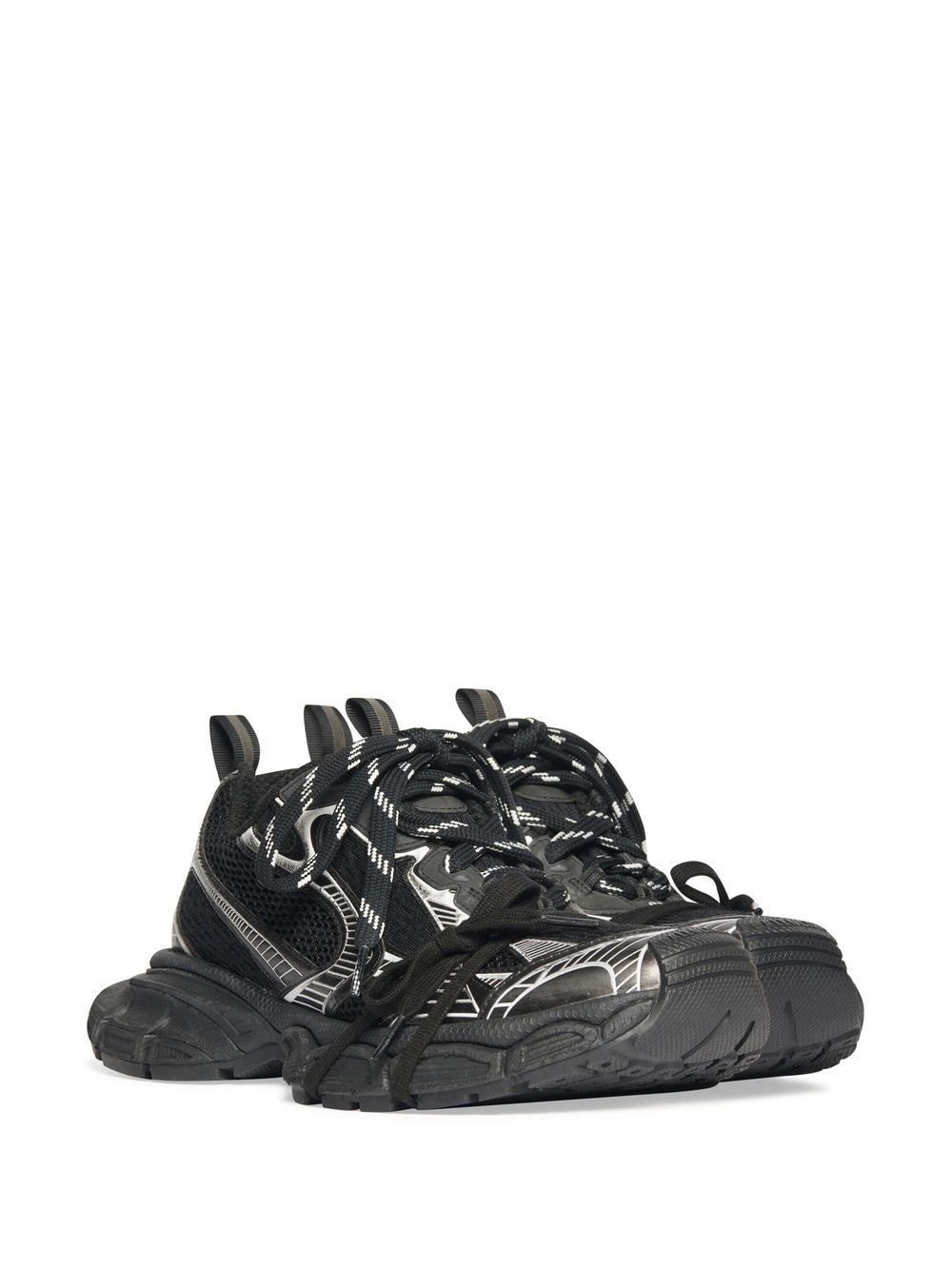 Balenciaga 3XL Sneaker- BlackSilver - Image 1