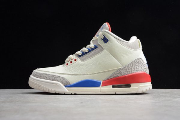 AIR JORDAN 3 RETRO "CHARITY GAME" sail red mens 136064-140
