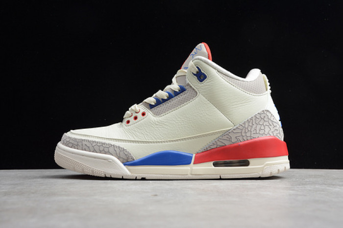 AIR JORDAN 3 RETRO "CHARITY GAME" sail red mens 136064-140 - Image 2