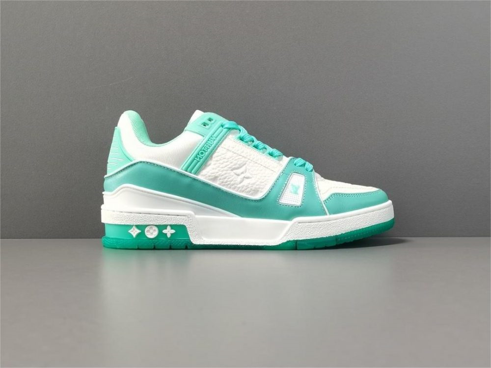 LV Trainer White Green - Image 1