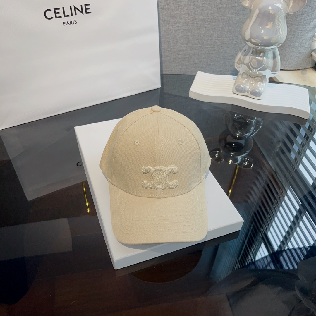 Ceiline Embroidered Lettered Baseball Cap  Sunhat - Image 1