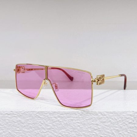 MIU MIU Thin Metal Mirror legs Sunglasses Top quality - Image 3
