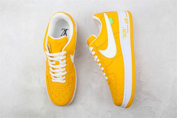 LV x Nike Air Force 1'07 LV8 Low Yellow/white/LV Monogram