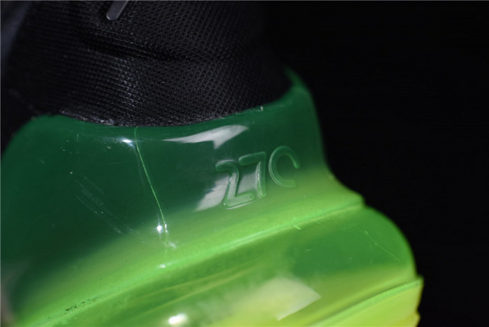 Nike Air Max 270 Black Volt Green Neon AH8050-011 - Image 9