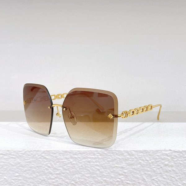 LV Square Irregular Sunglasses Top Quality