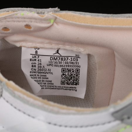 Jordan 1 Retro Low White Ghost Green Black DM7837-10R - Image 12