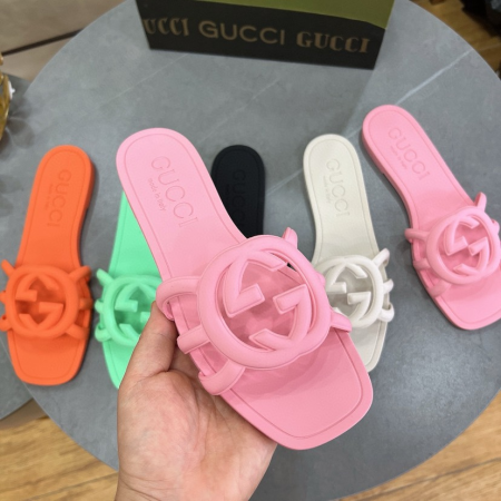 Gucci Rubber Slippers - Image 6