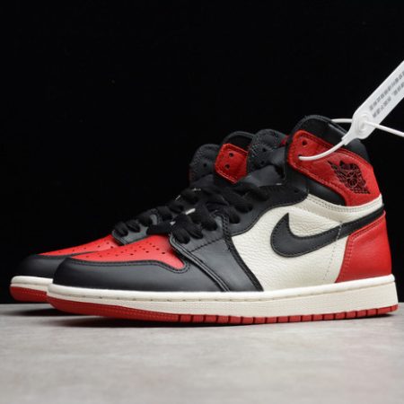 Air Jordan 1 Retro High OG Bred Toe 555088-610 - Image 14