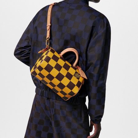 LV  Speedy 25 Checkerboard Shoulder Bag Handbag - Image 2
