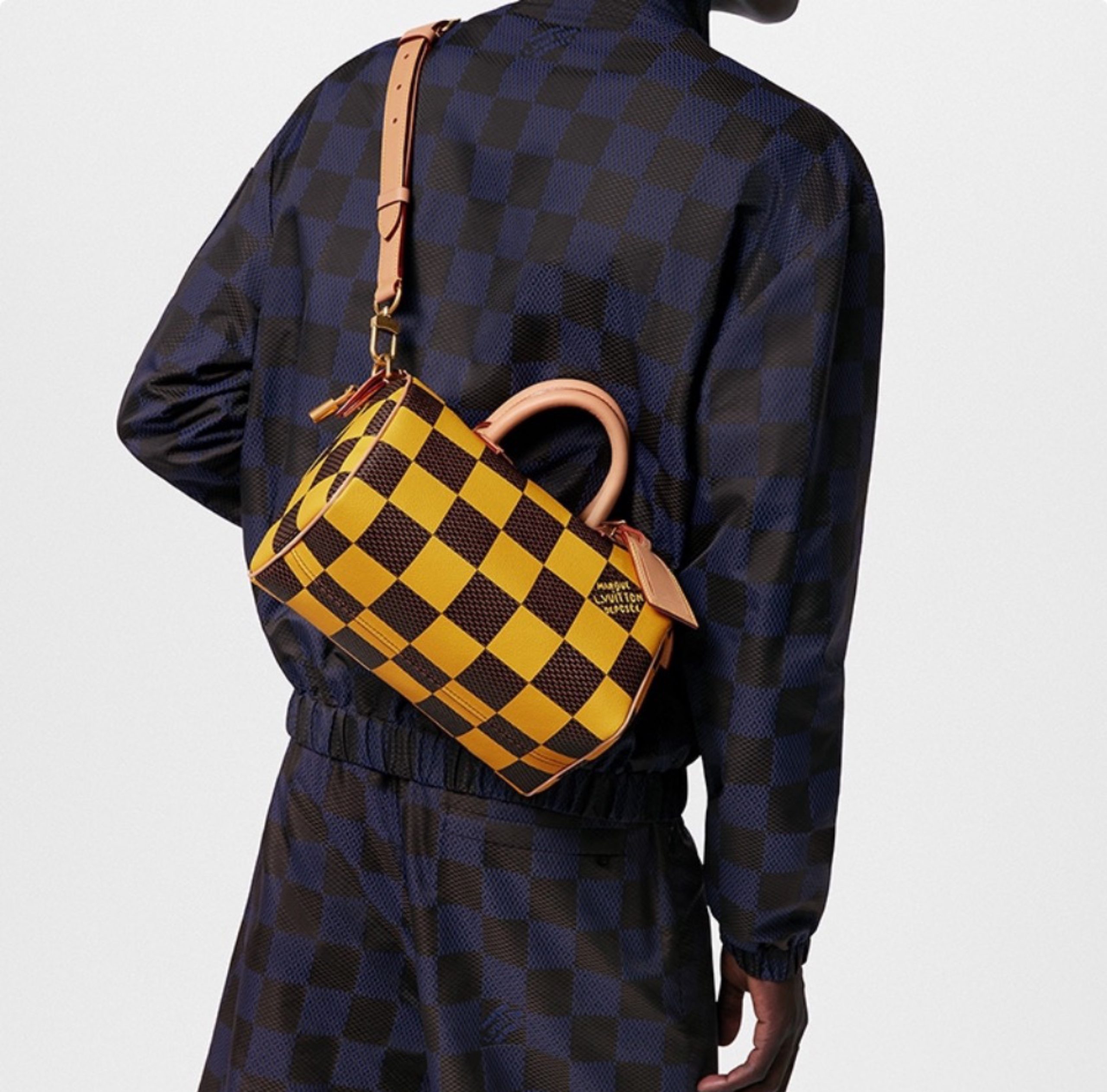 LV  Speedy 25 Checkerboard Shoulder Bag Handbag - Image 2