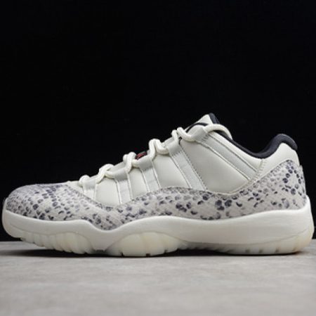 Air Jordan 11 Low Snakeskin Light Bone CD6846-002 - Image 8