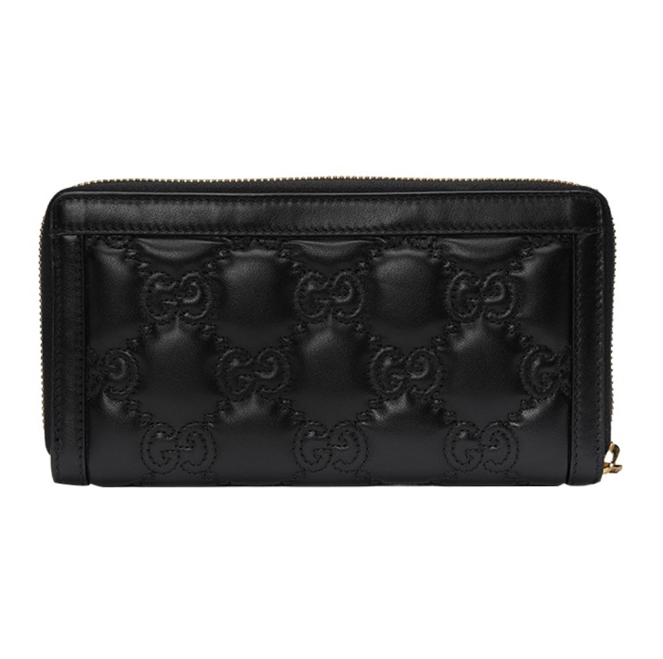 Gucci Unisex GG Marmont Zip Around Wallet - Image 2