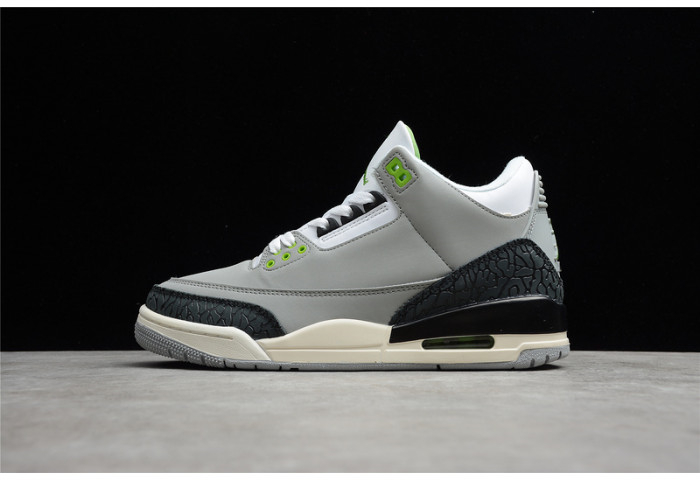 AIR JORDAN 3 RETRO ??CHLOROPHYLL???? 136064 006 - Image 1
