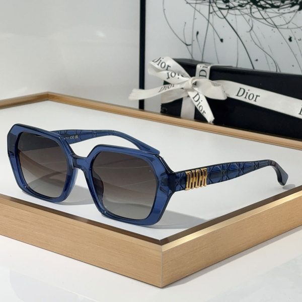 Dior Mirror Leg Logo Acetate Fibre sunglasses   Top quality