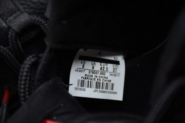 JORDAN 11 RETRO BP "72-10" black 378037-002