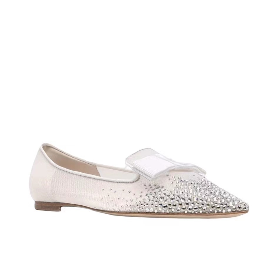 Jimmy Choo Gala Ballet Flats Slide Sandal - Image 1