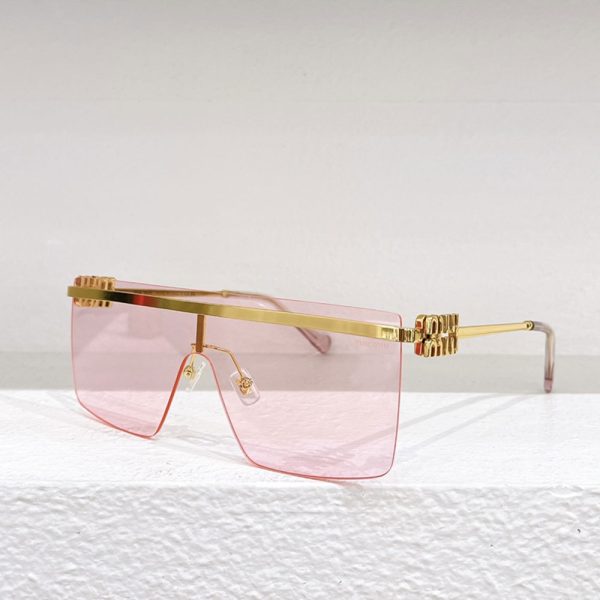 MIU MIU Thin Metal Mirror legs  Sunglasses Top quality