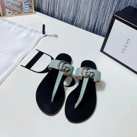 Gucci GG T-Strap Sandal - Image 9
