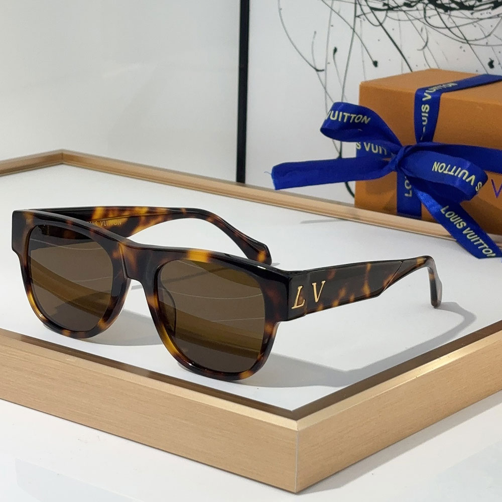 LV Mirror Leg Logo identification sunglasses Top quality - Image 1
