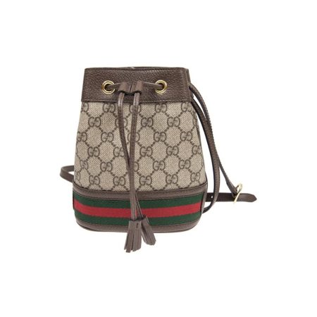 Gucci GG Supreme Monogram Bucket Bag - Image 1