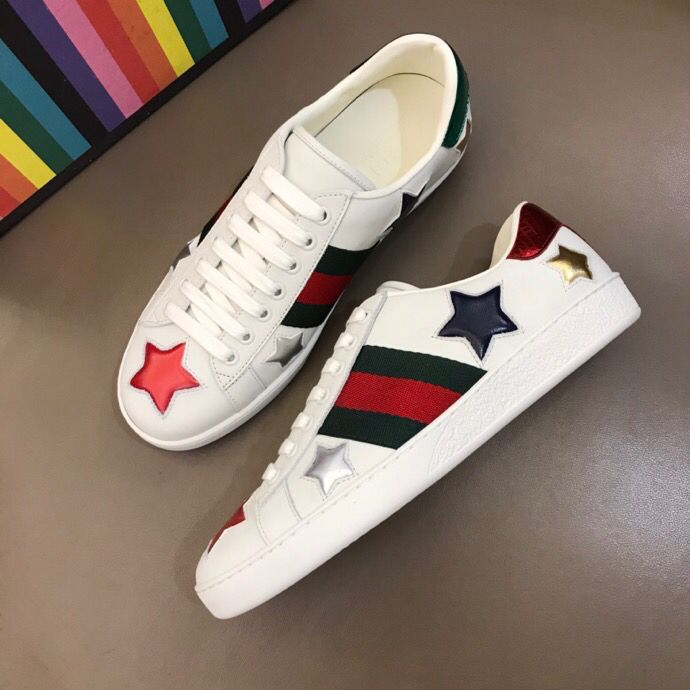 Gucci Ace Home Classic Star Low-Top Casual Shoes - Image 2