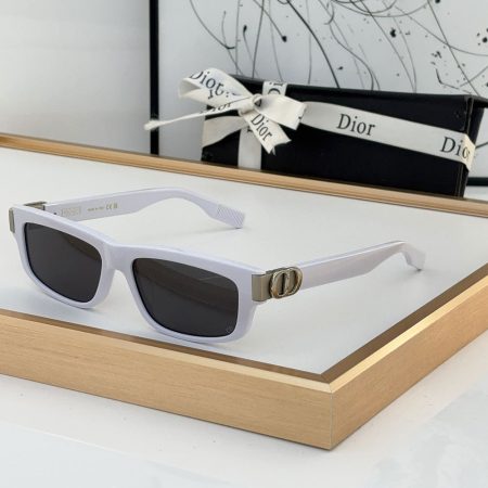 Dior Mirror Leg Stereoscopic Logo Acetate Fibre sunglasses Top quality - Image 4