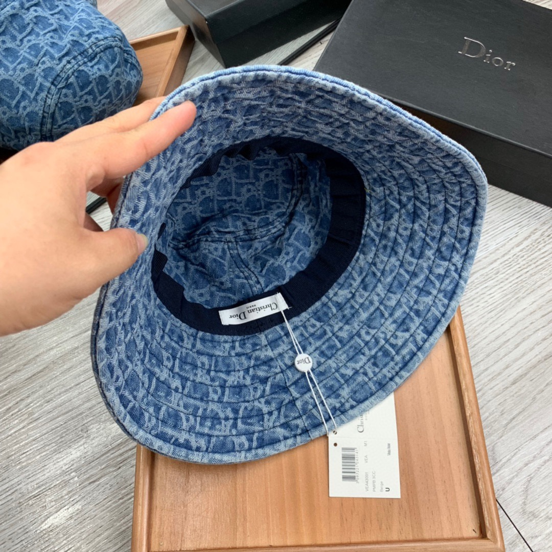 Dior Cowboy Big-brimmed Fisherman Hat Sunhat - Image 4