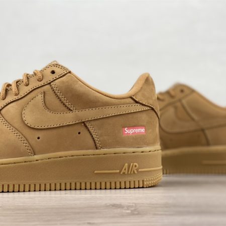 SUPREME X AIR FORCE 1 LOW SP WHEAT DN1555-200 - Image 9