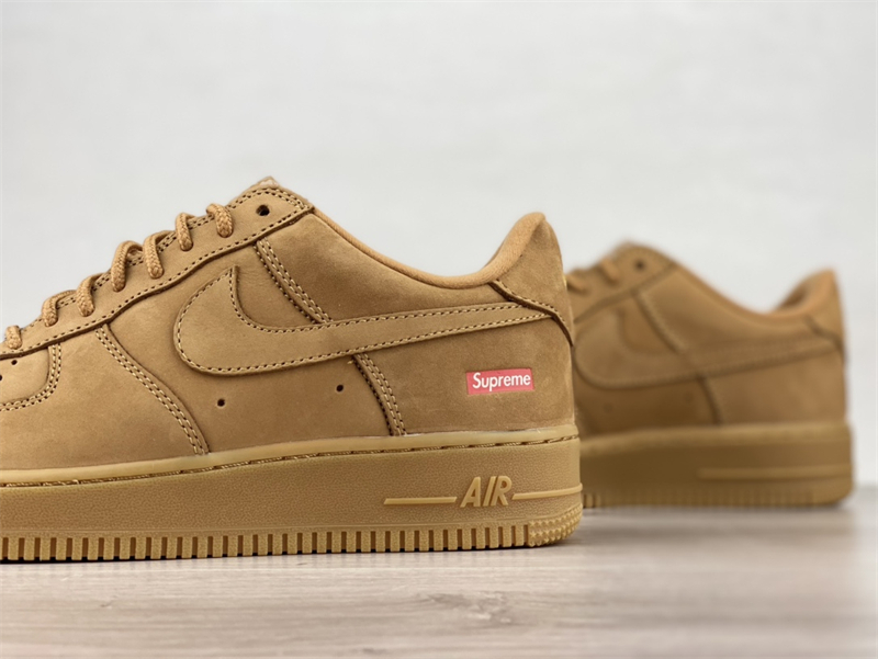 SUPREME X AIR FORCE 1 LOW SP WHEAT DN1555-200 - Image 9