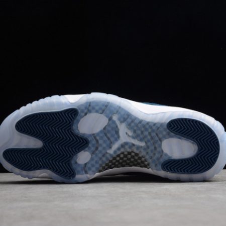 Air Jordan 11 Low Blue Snakeskin CD6846-102 - Image 5