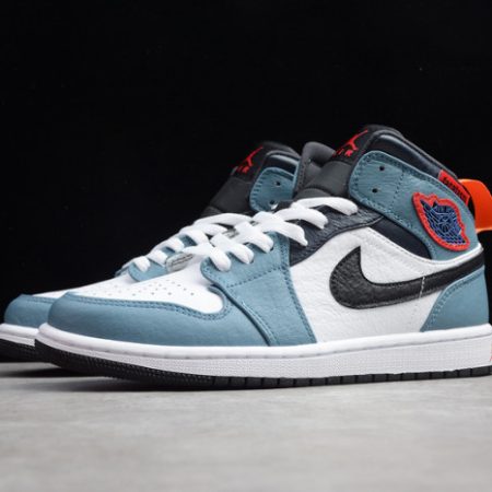 Air Jordan 1 Mid FACETASM CU2802-100 - Image 14