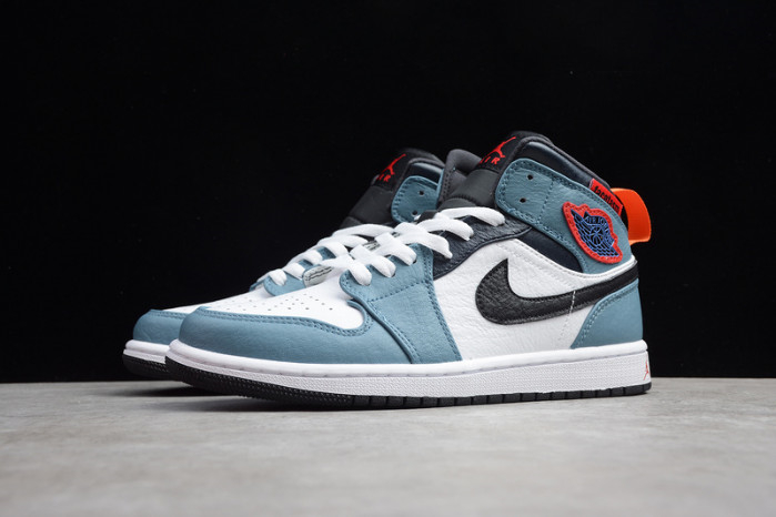 Air Jordan 1 Mid FACETASM CU2802-100 - Image 14