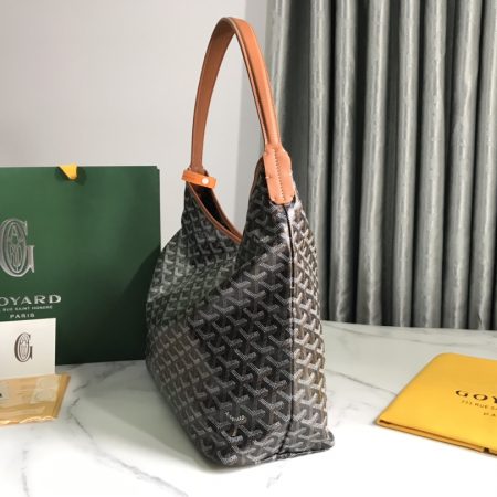 Goyard hobo boheme black tan - Image 2
