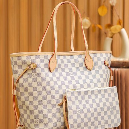 LV Neverfull MM Bag Mirror Version - Image 8