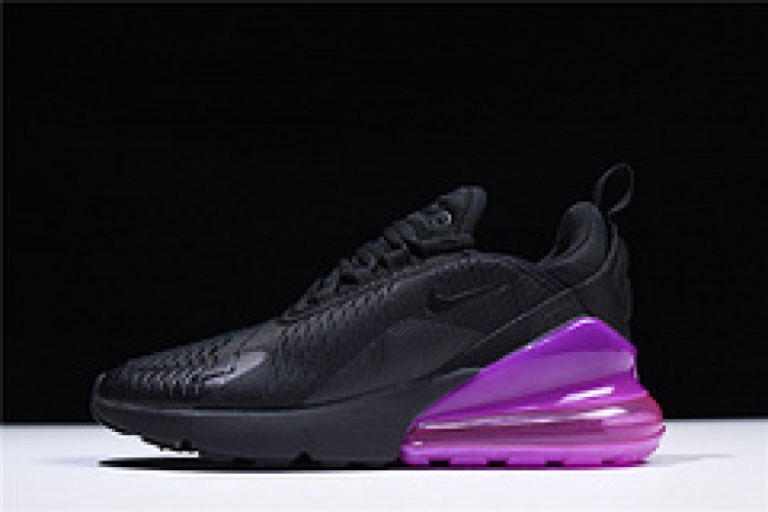 Nike womens Air Max 270 black purple AH6789 016 - Image 2