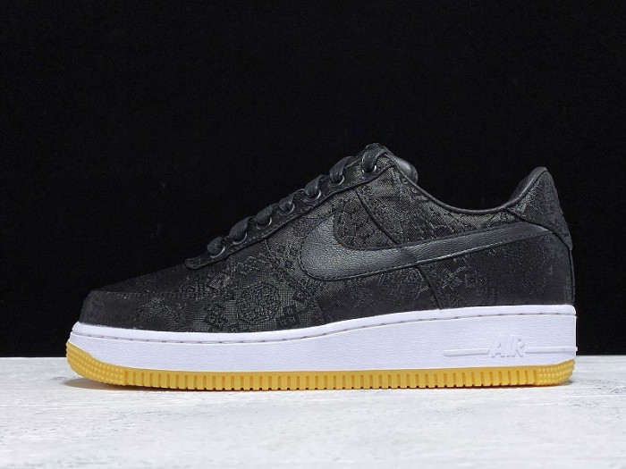 Fragment CLOT Nike Air Force 1 Black CZ3986-001 - Image 2