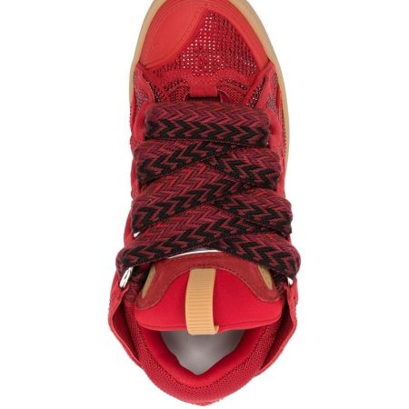 Lanvin LEATHER CURB SNEAKERS - Image 4
