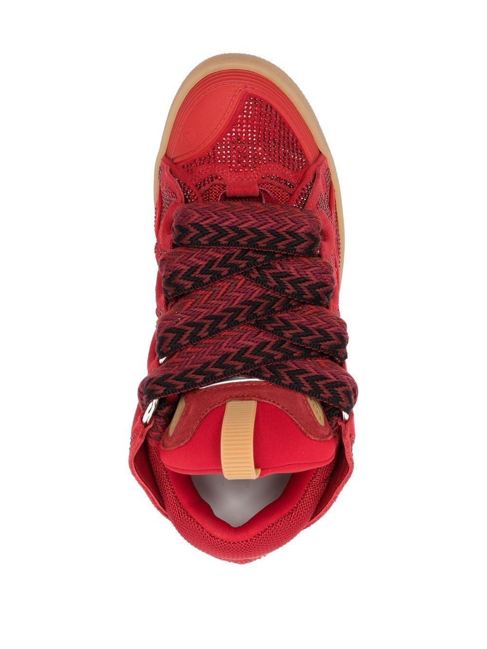 Lanvin LEATHER CURB SNEAKERS - Image 4