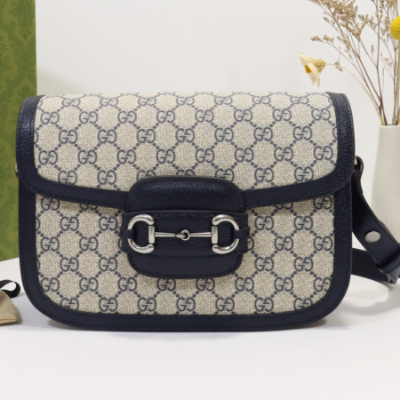 GUCCI 1955 Horsebit Shoulder Bag - Image 9