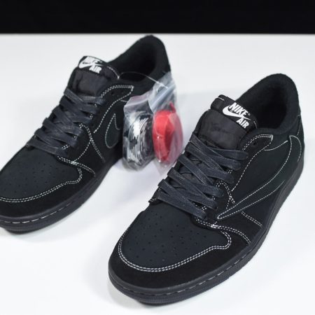 Jordan 1 Retro Low OG SP Travis Scott Black Phantom DM7866-001 - Image 5