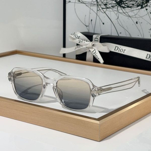Dior Logo Letter Lrregular Shaped Sunglasses Top quality