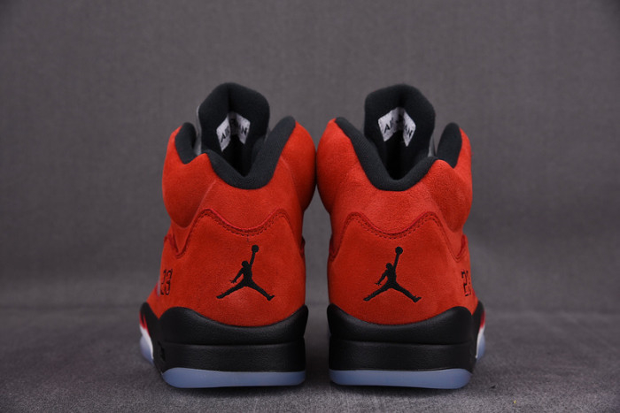 Air Jordan 5 Raging Bull 2021 Red Suede DD0587-600 - Image 5
