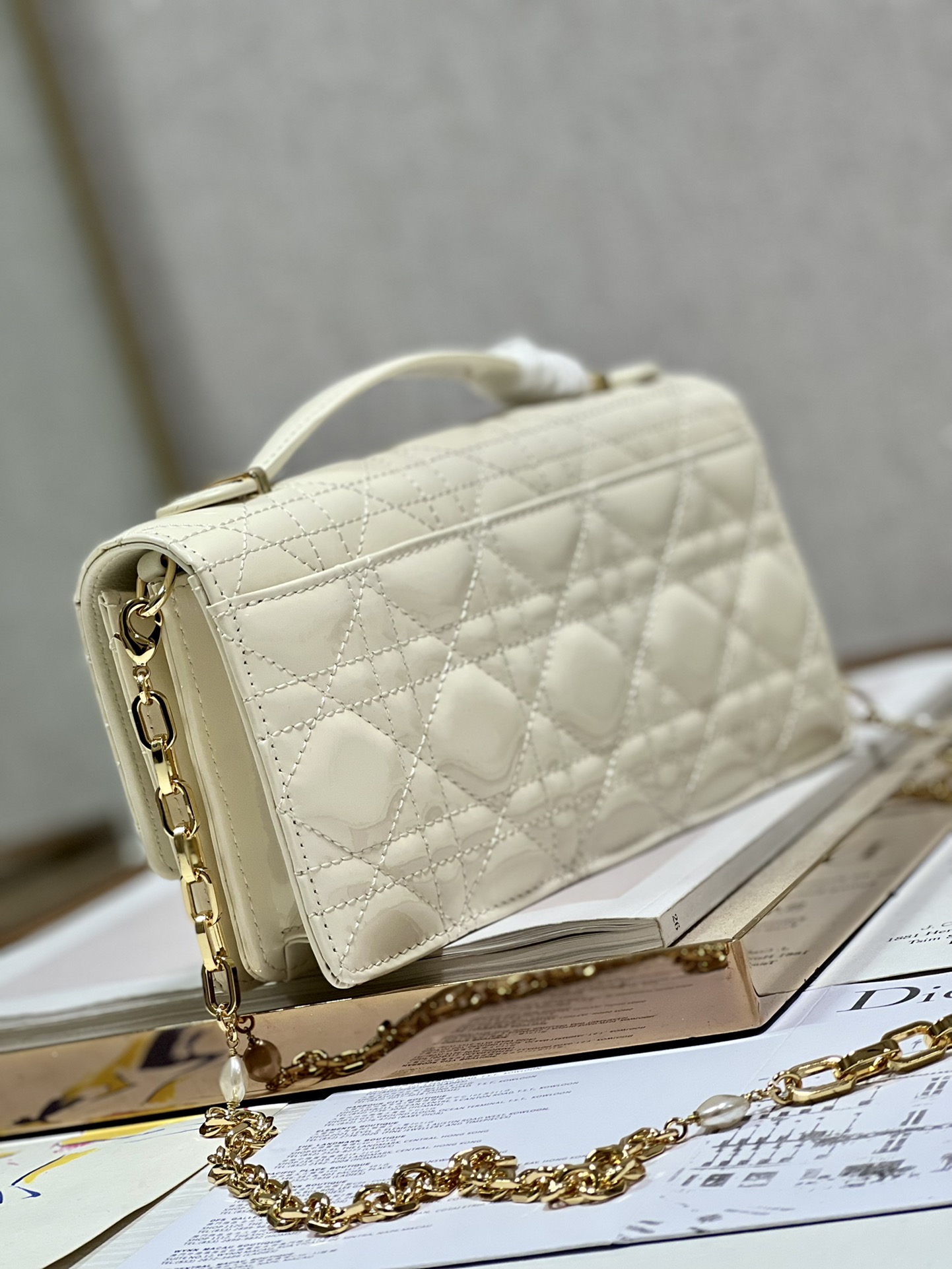 Dior Miss Mini Bag Patent Cannage Bag - Image 8