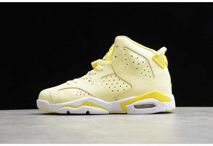 Air Jordan 6 retro dynamic yellow floral (GS) 543390-800 - Image 1