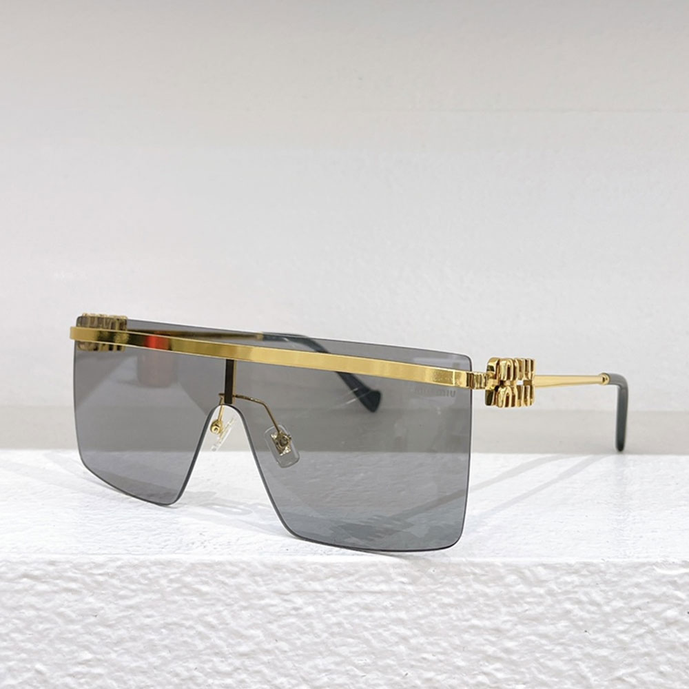 MIU MIU Thin Metal Mirror legs  Sunglasses Top quality - Image 5