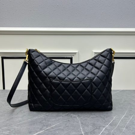 Chanel Hobo Calf Leather Shoulder Bag Handbag - Image 4